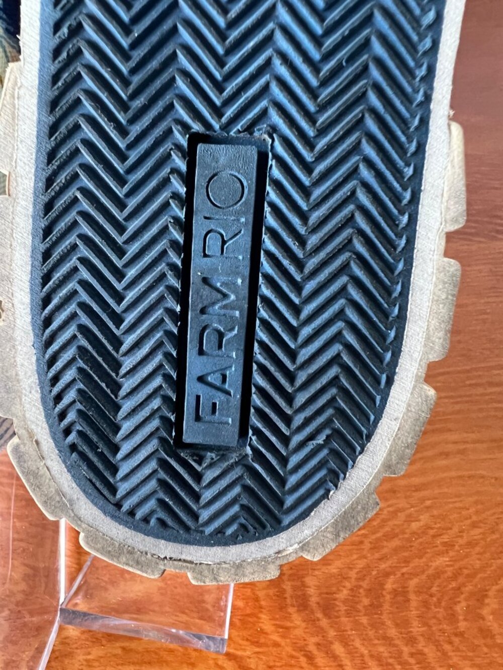 Farm Rio Copacabana Flatform Sneakers, Size 7.5, Excellent Condition! - Picture 12 of 13